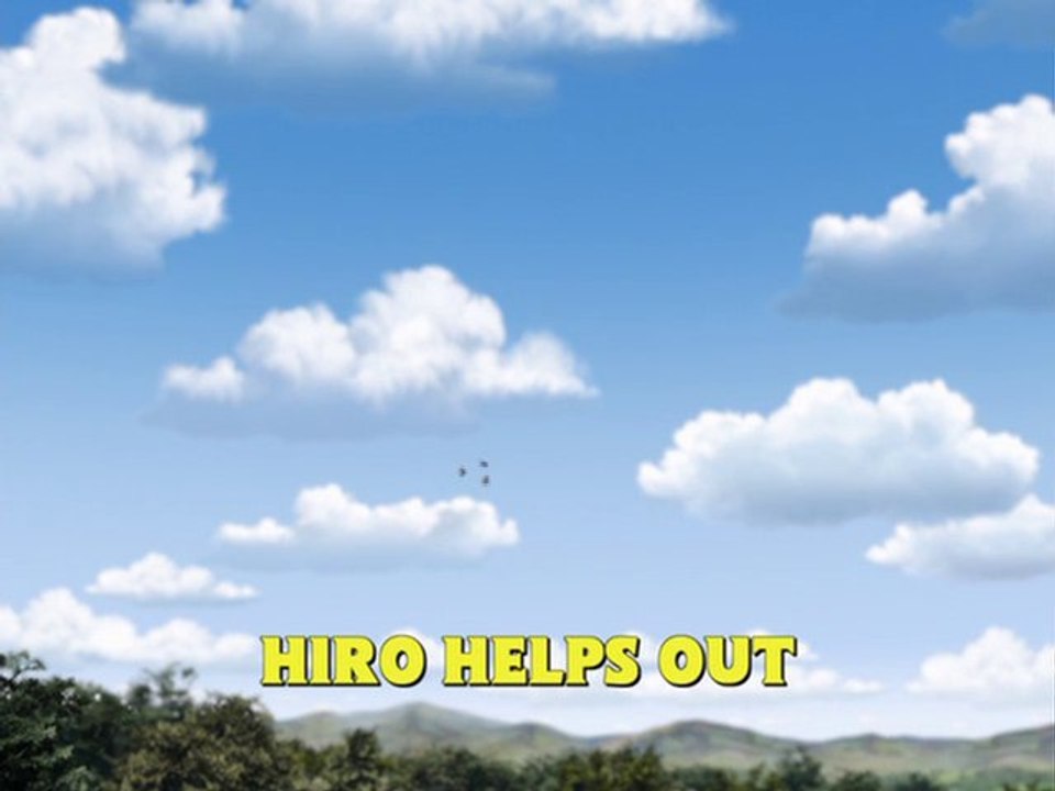 Hiro ayuda a los demas