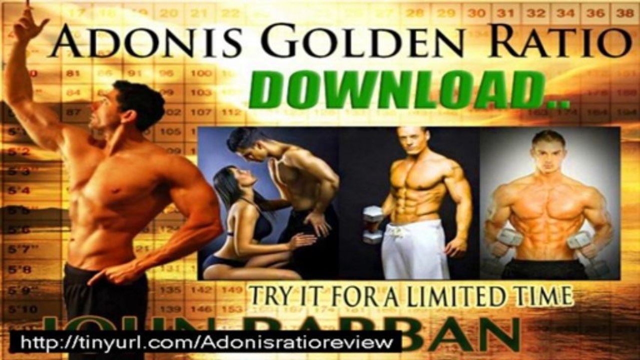 adonis golden ratio free,