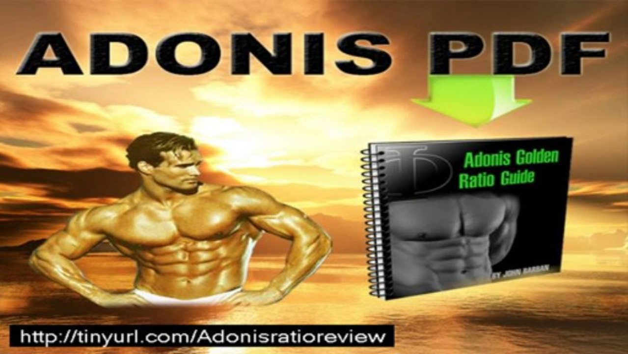 adonis golden ratio workout,