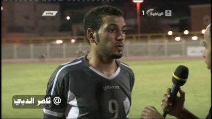 الخليج والطائي تصريح اللاعب حمد الجهيم