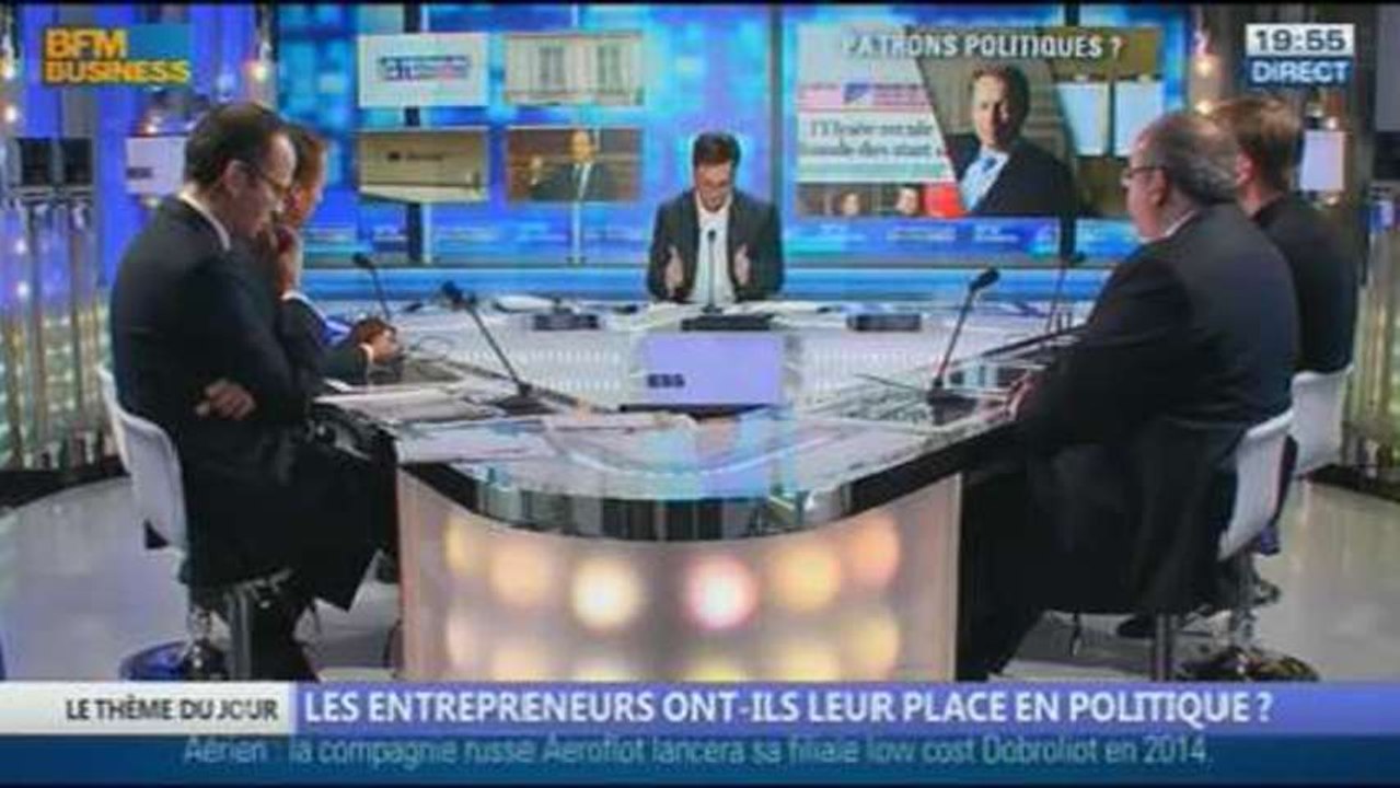 Les entrepreneurs ont-ils leur place en politique ? dans Les décodeurs de l'éco - 10/10 3/5