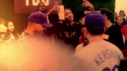Marathon TV Presents Nipsey Hussle Proud 2 Pay "Crenshaw" Release Party @ the YOUth Pop-up Shop, Los Angeles, CA, 10-08-2013