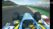 F1 Suzuka 2005 - Alonso Amazing Overtake on Schumacher
