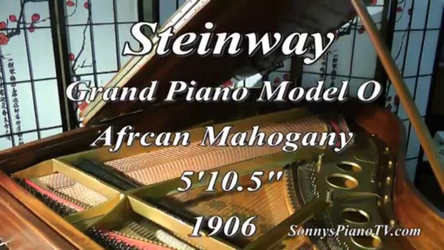 Steinway Grand Piano Model O 5'10.5' Rebuilt $15,500