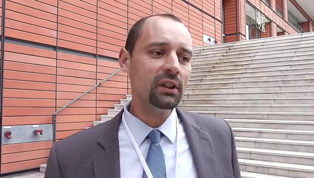 Eric Lemaire, IFPEN, lors du congrès de la Société Française de Génie des Procédés