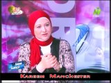 الجزء الاول الاعلاميه منى عبد الكريم فى صفحه الرياضه مع جمال عبد الحميد نجم مصر الزمالك السابق