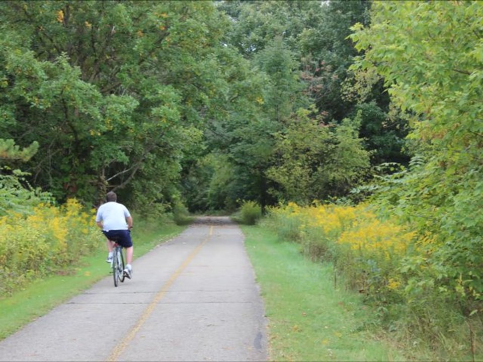 Cycling Sharon Woods Metro Park and Trails - Westerville Ohio