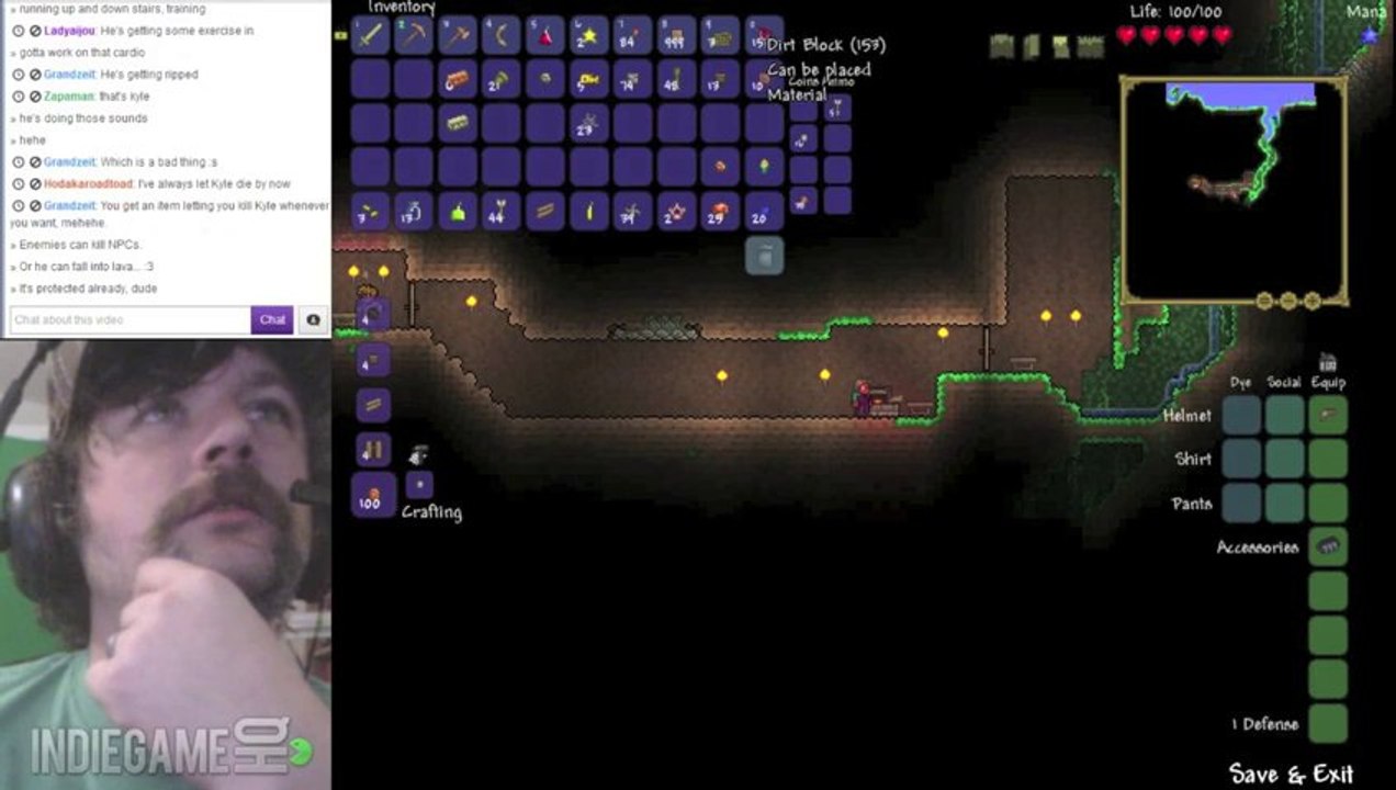IGHQ Stream 10/9/2013 - Terraria #1