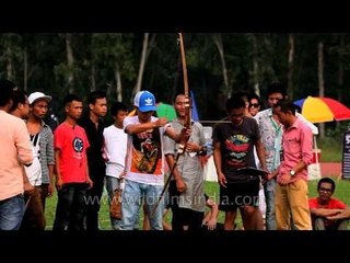 Archery Competition : At the 50th Naga Fest-Delhi