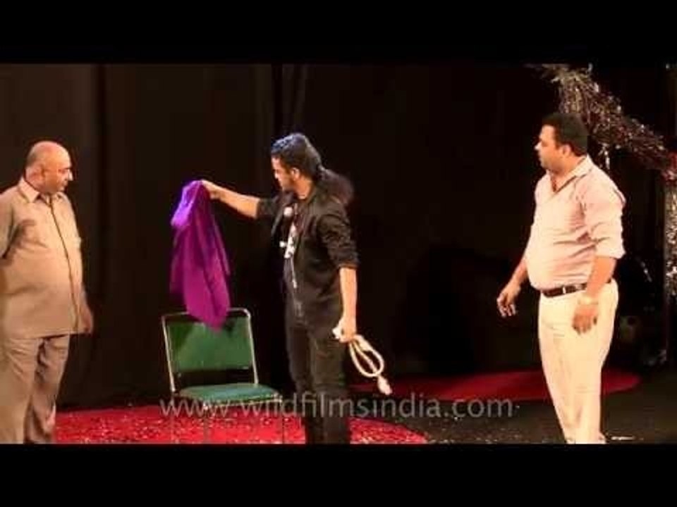 Magician David : At Dilli Haat Magic Fest