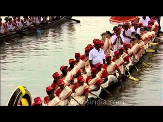 Boatfull of excited foreigners: Kerala Snakeboat race