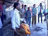Villagers in trance at Nauti village: Nanda Devi Raj Jat Yatra