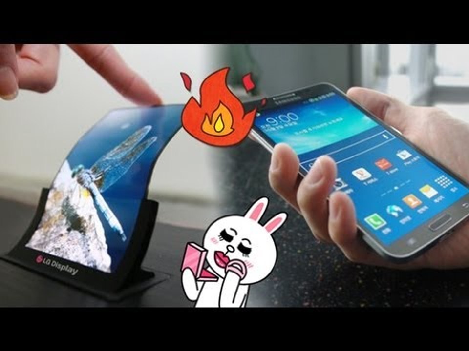 Samsung curved-screen Galaxy Round as fire starter?