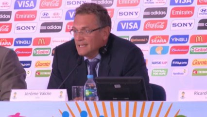 Brasl 2014 - Valcke: "No se puede perder más tiempo en los estadios"