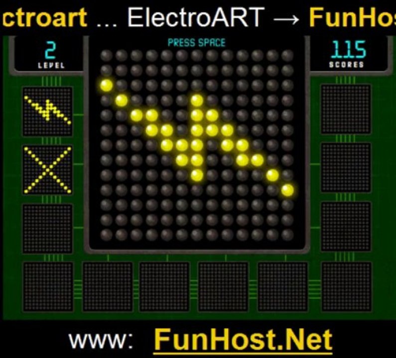 Jouer à Electro art - Jeu vidéo gratuit