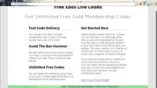 Free Online Xbox Live Code Generator 2013
