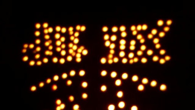 Светильник (лампа) из пакета от сока или молока