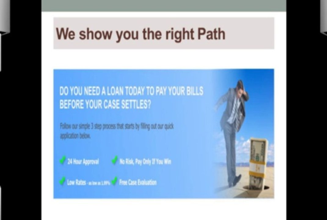 How to get 1% Lawsuit Loans -- TopNotch