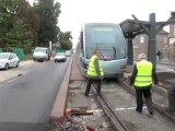 Le tram a circulé pour la première fois entre Anzin et Escautpont