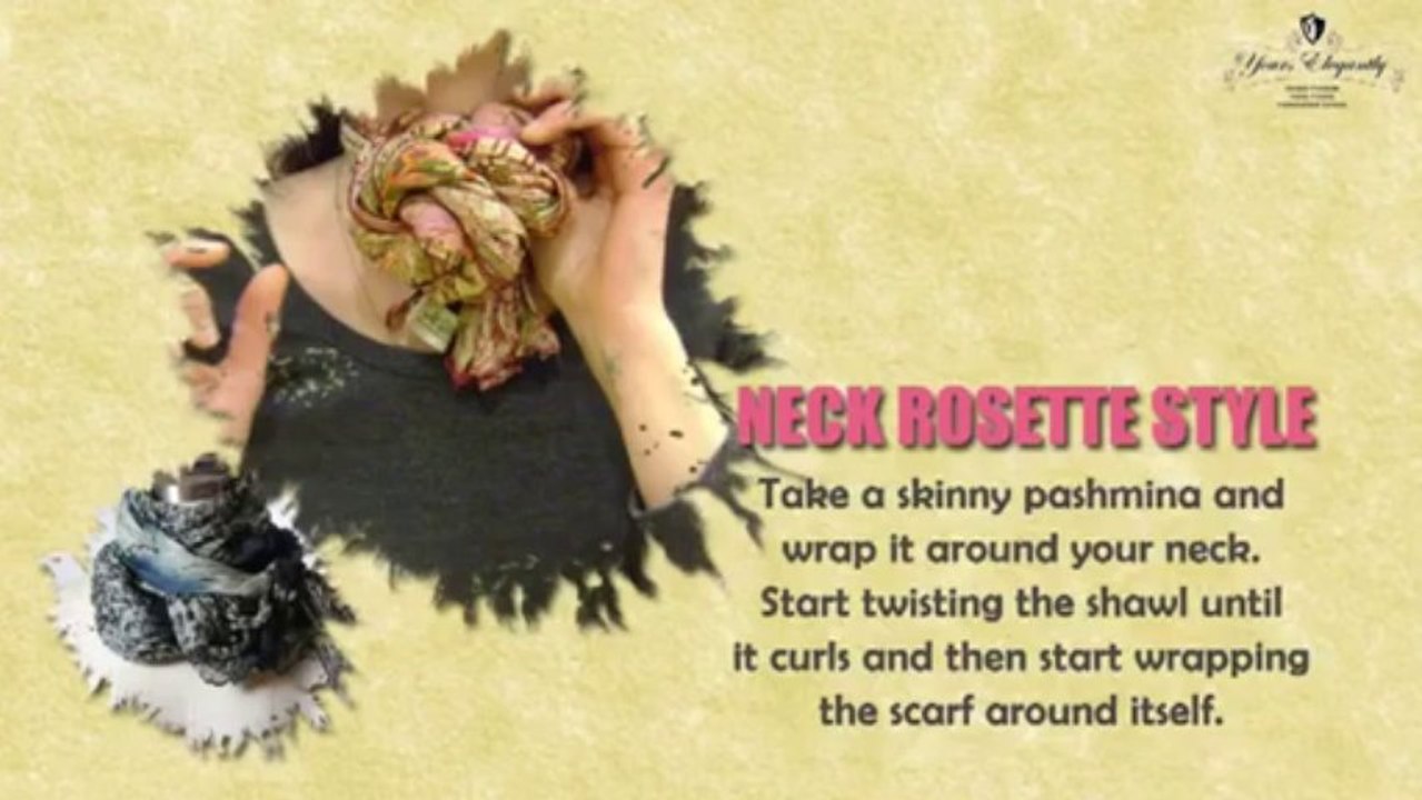 Different Styles to Flaunt your Pashmina