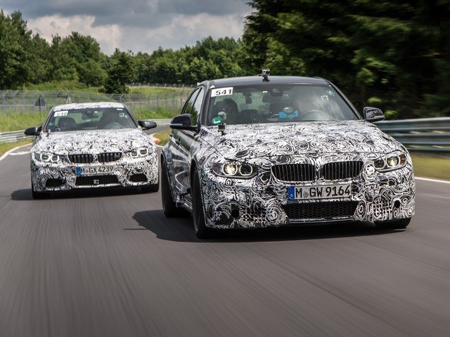 BMW M3 et M4 coupé au Nurburgring