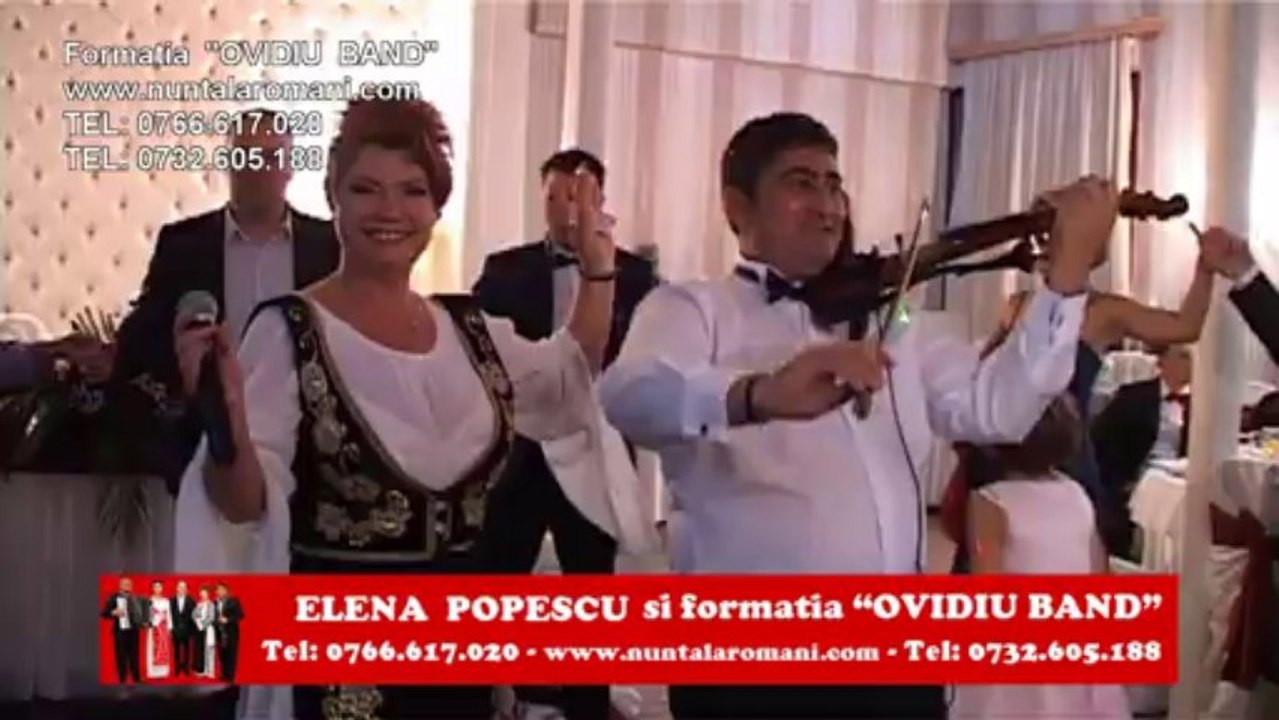 ELENA POPESCU si Formatia "OVIDIU BAND" din Bucuresti - Colaj de nunta LIVE 2013