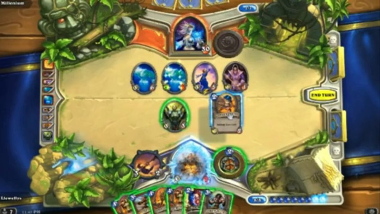 Tournoi Hearthstone Millenium n°1 - Boblegob contre Llewellys