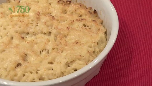 Recette de gratin de pâtes - 750 Grammes