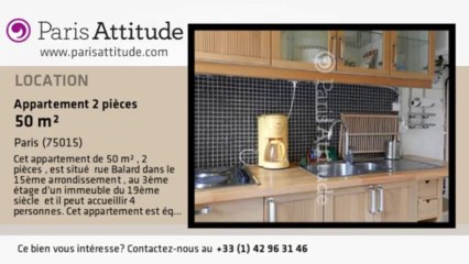 Appartement 1 Chambre à louer - Parc André Citroën, Paris - Ref. 7840