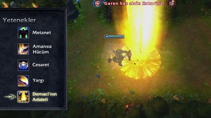 Şampiyon Tanıtımı - Demacia'nın Kudreti Garen