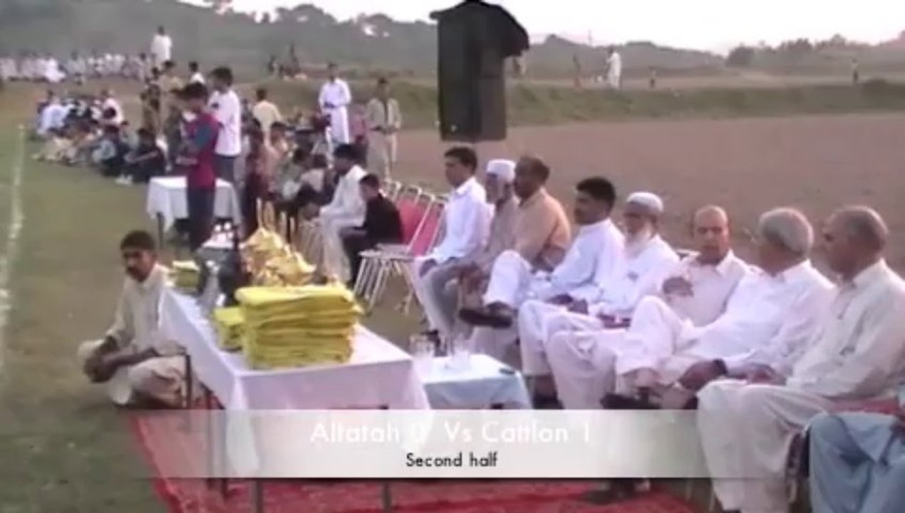 18th tournament Final Football match Taxila29th Sept 2013