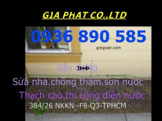 Đội chống thấm dột nhà ở tại quận 10 HCM .,(0936890585)