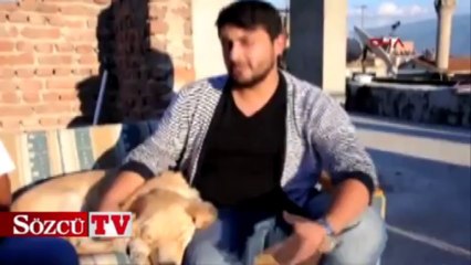 Felçli köpeğe asansör yaptı