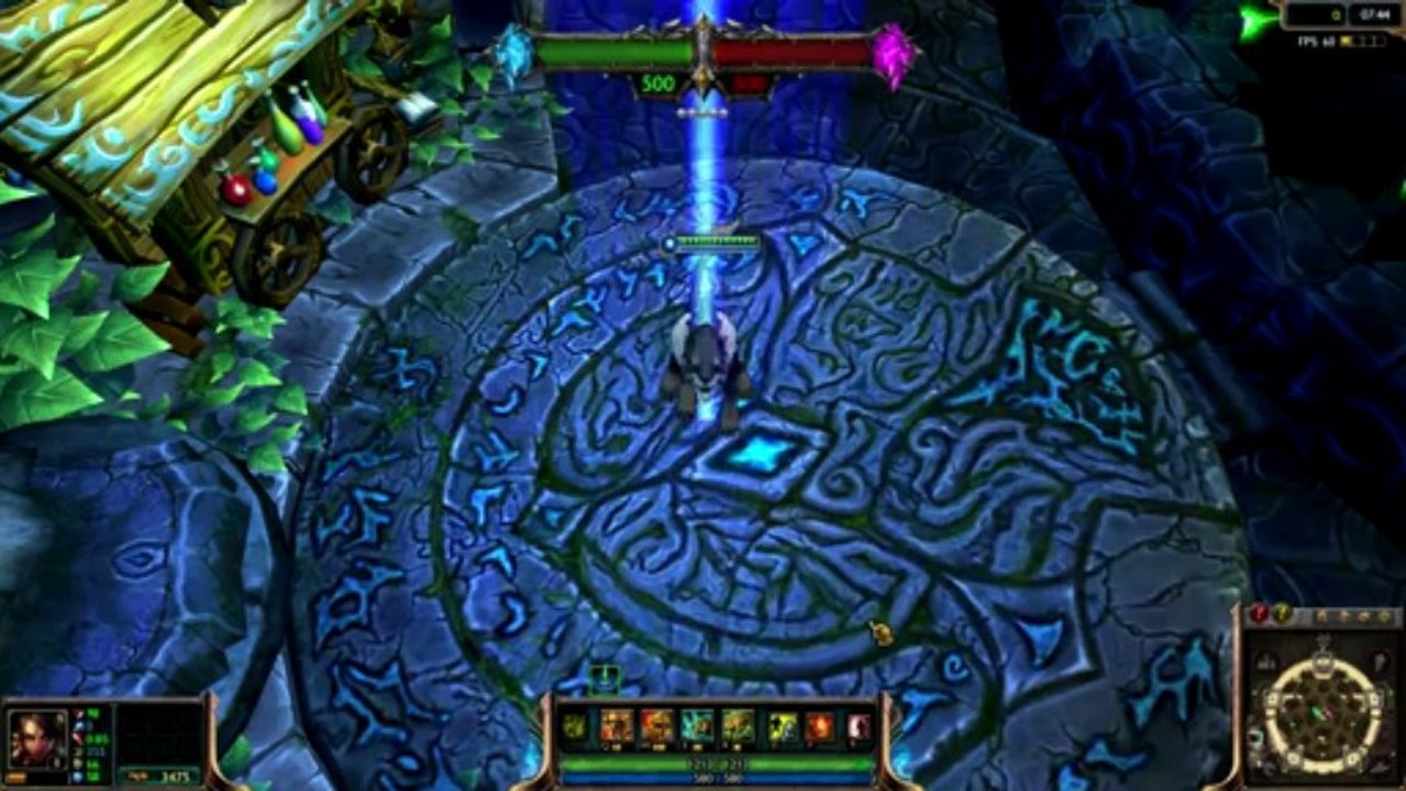 Full - French Maid Nidalee (2012 Visual Upgrade) League of Legends Skin Spotlight
