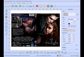 Print own beautiful CD DVD Cover