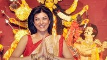 Sushmita Sen @ Bandra Durga Puja