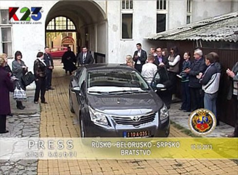 K23TV - Press iz prve ruke - Rusko-Belorusko-Srpsko bratstvo - 10. oktobar 2013.