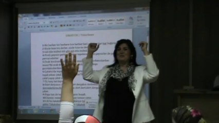 02 Ekim 2013 Diksiyon Eğitmeni Gülseren Bozkurt Güzel Konuşma Teknikleri-2