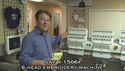 SWF Embroidery Machines Demonstration