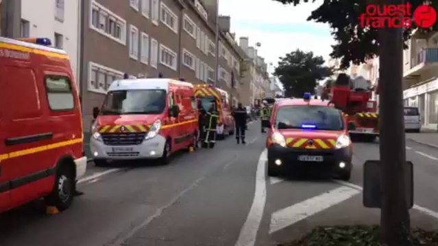 Incendie boulevard de Normandie - Incendie boulevard de Normandie
