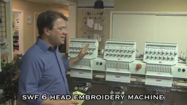 SWF 6 Head Embroidery Machine
