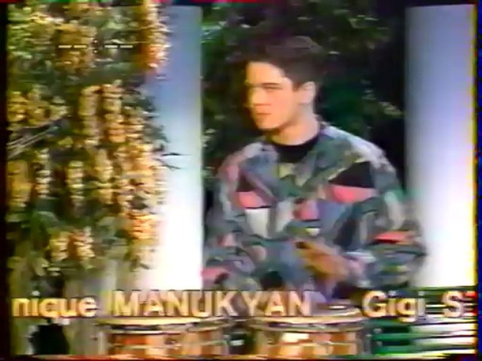 christophe avec charlie oleg il y a plus de 20 ans avec les frere Salmon et moi au Tumba endiablé