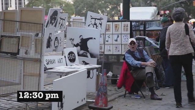 Incognito, Bansky vend 200000$ d'œuvres pour 240$ à New York