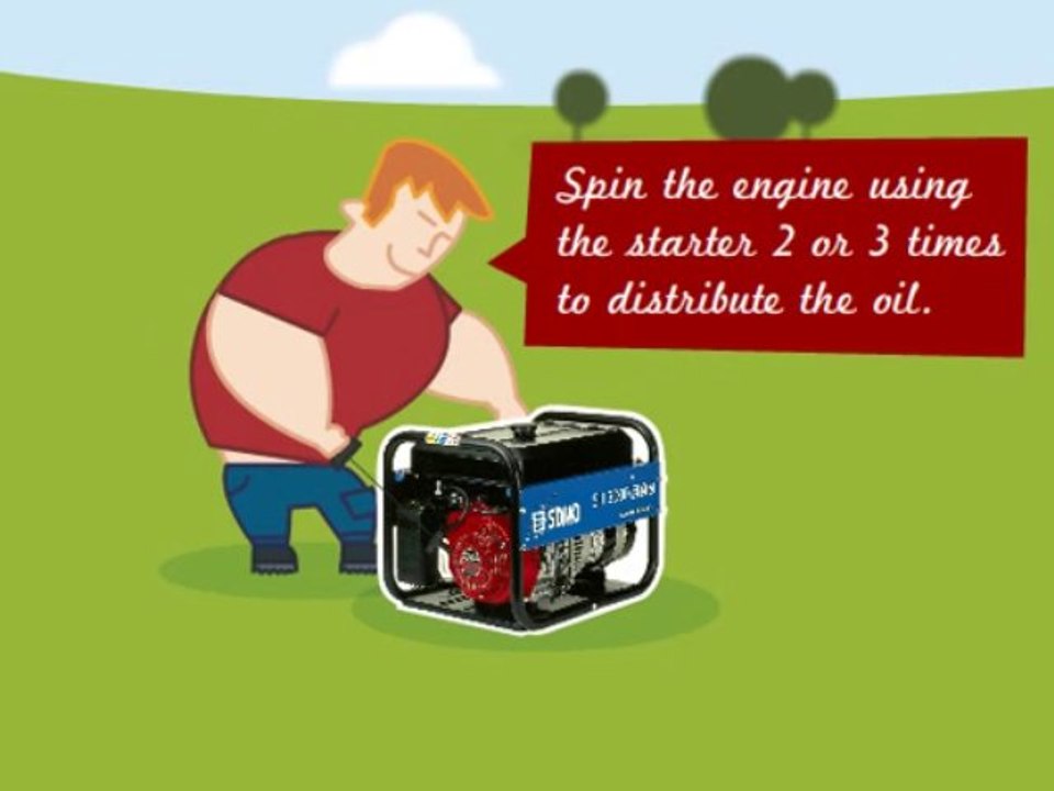 De overwintering van uw stroomaggregaat van SDMO voorbereiden.