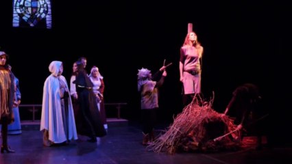 l'alouette Anouilh theatre du rideau rouge biarritz