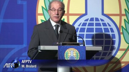 Le prix Nobel à l'OIAC: un "encouragement" pour la direction