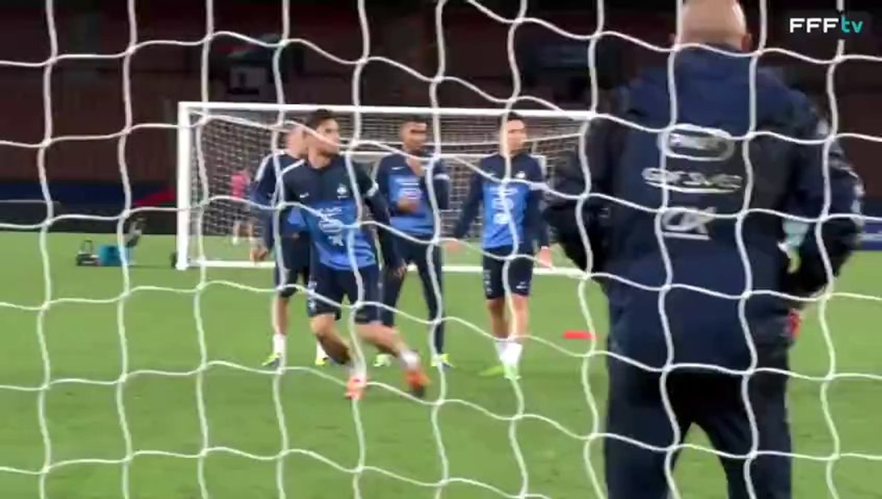 Equipe de France : reprises de volées (France-Australie 2013)