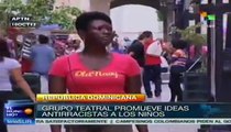 Grupo teatral dominicano promueve campaña antirracista en escuelas