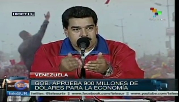Presidente Maduro destina 900 millones de dólares a la nación