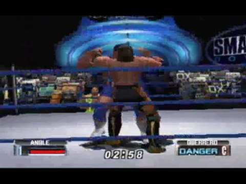 N64 - WWF No Mercy - European Title - Match 6 - Kurt Angle vs Eddie Guerrero
